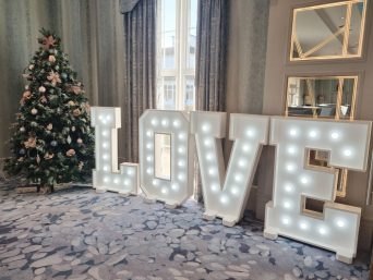 Light up letters