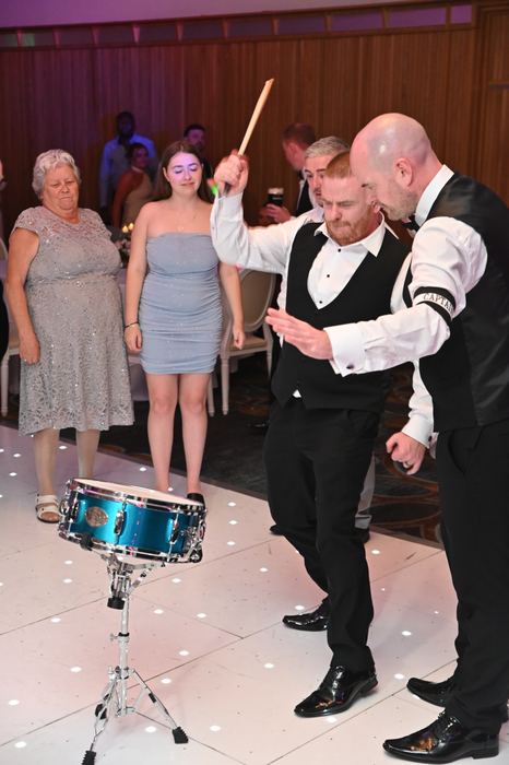 Packed dancefloor at a Webber Discos event