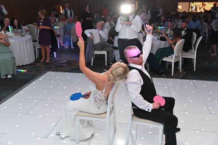 Packed dancefloor at a Webber Discos event