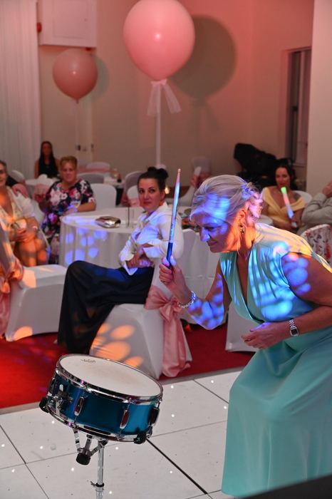 Packed dancefloor at a Webber Discos event