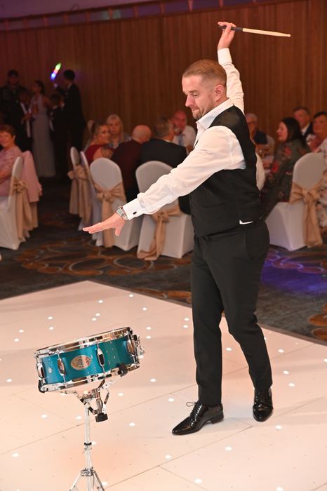 Packed dancefloor at a Webber Discos event